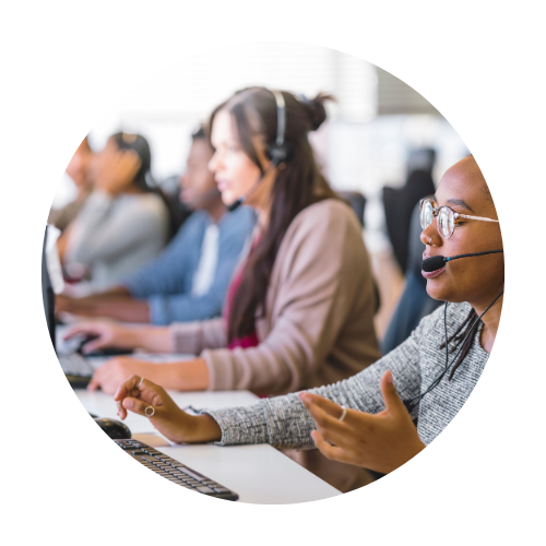 contact us through our Customer Service line and email